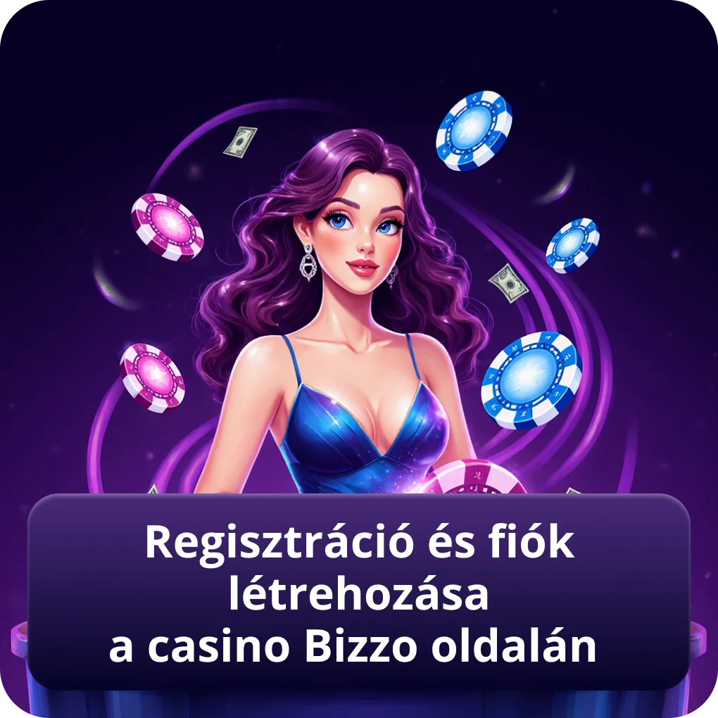 Regisztráció és fiók létrehozása a casino Bizzo oldalán lépésről lépésre Regisztráció és fiók létrehozása a casino Bizzo oldalán